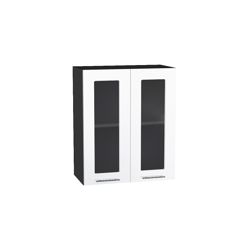 Шкаф верхний с 2-мя остекленными дверцами Валерия-М