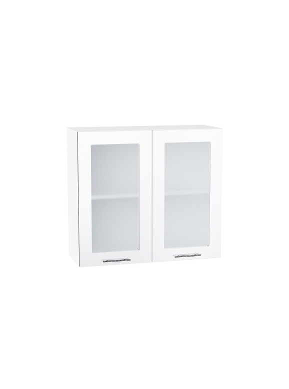 Шкаф верхний с 2-мя остекленными дверцами Валерия-М