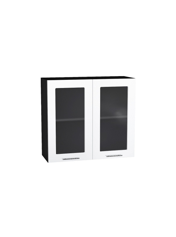 Шкаф верхний с 2-мя остекленными дверцами Валерия-М