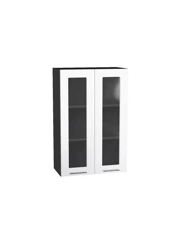 Шкаф верхний с 2-мя остекленными дверцами Валерия-М