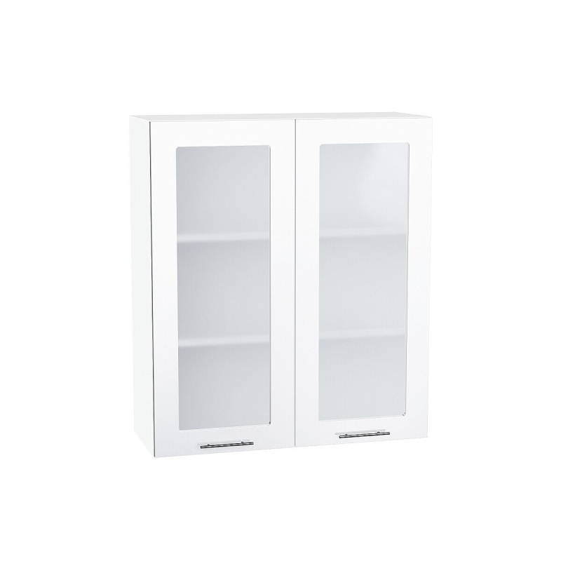 Шкаф верхний с 2-мя остекленными дверцами Валерия-М