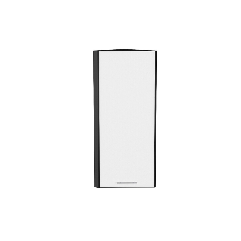 Шкаф верхний торцевой Валерия-М