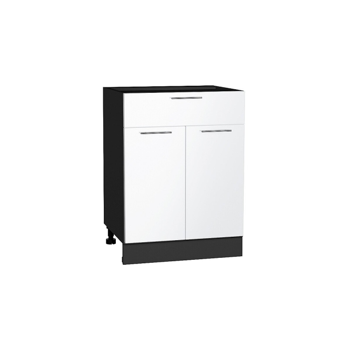 Шкаф нижний с 2-мя дверцами и ящиком Валерия-М