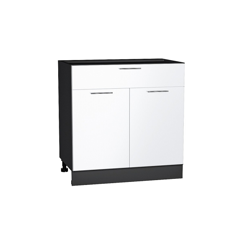 Шкаф нижний с 2-мя дверцами и ящиком Валерия-М