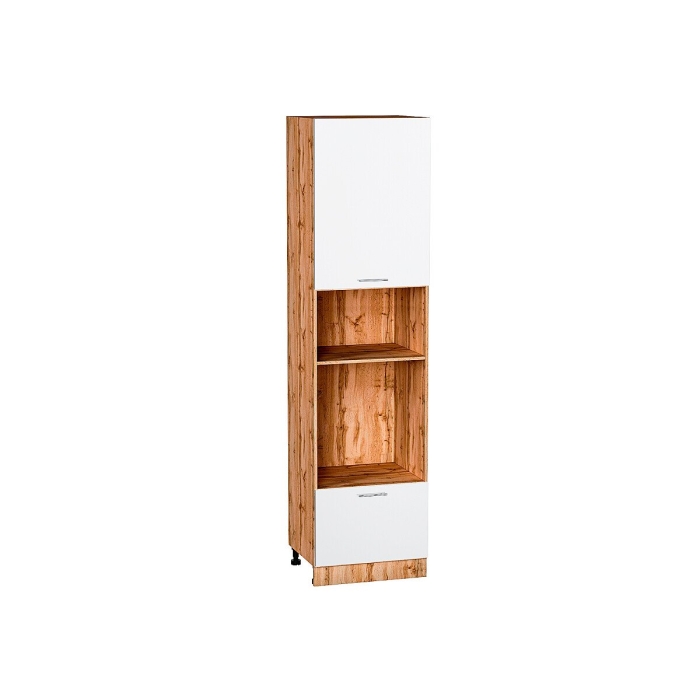 Шкаф пенал с 1-ой дверцей и ящиком под технику Валерия-М