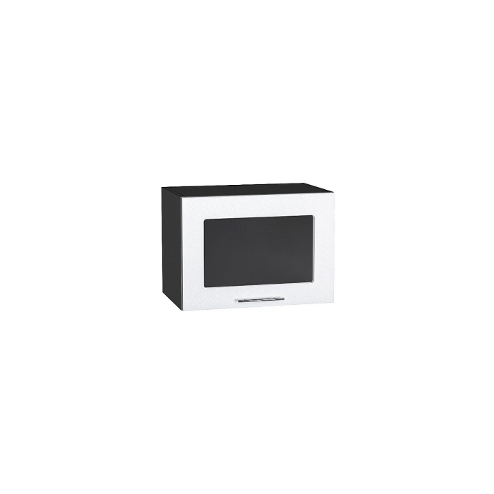 Шкаф верхний горизонтальный остекленный Валерия-М