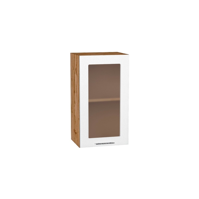 Шкаф верхний с 1-ой остекленной дверцей Валерия-М