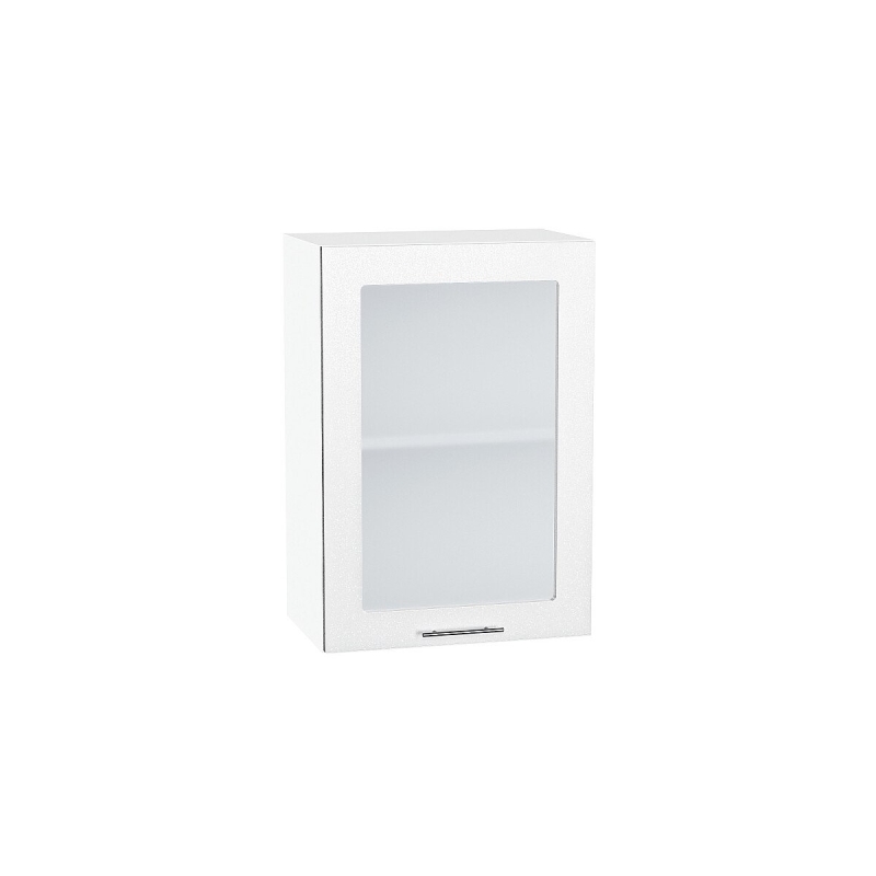 Шкаф верхний с 1-ой остекленной дверцей Валерия-М