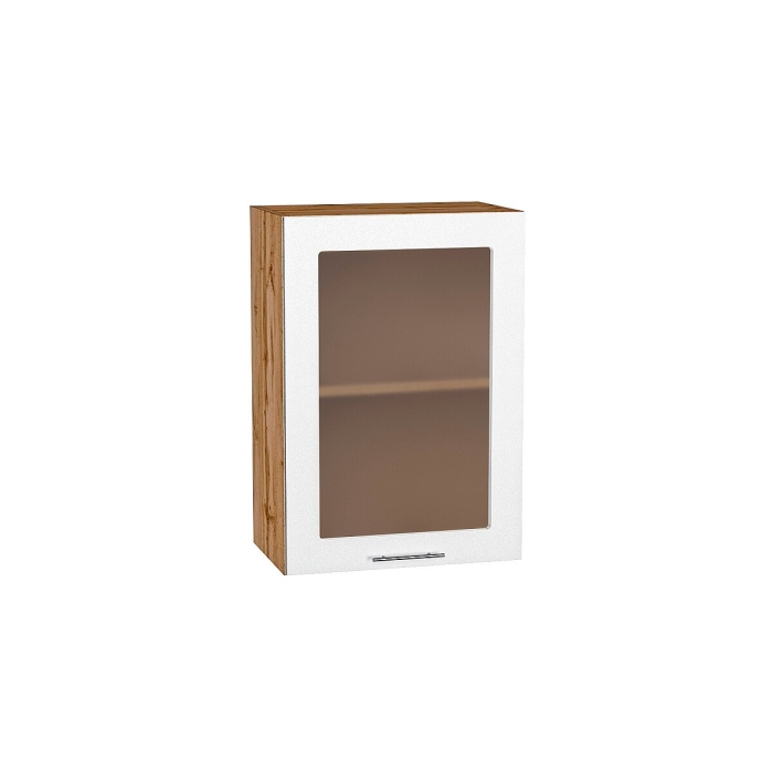 Шкаф верхний с 1-ой остекленной дверцей Валерия-М