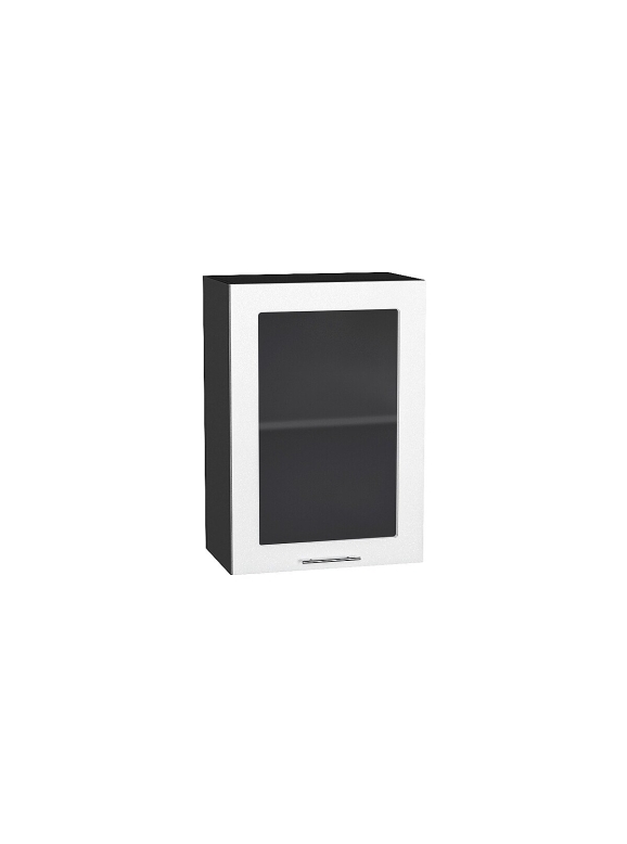 Шкаф верхний с 1-ой остекленной дверцей Валерия-М