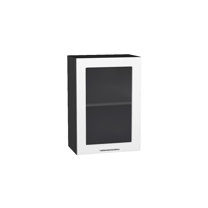 Шкаф верхний с 1-ой остекленной дверцей Валерия-М