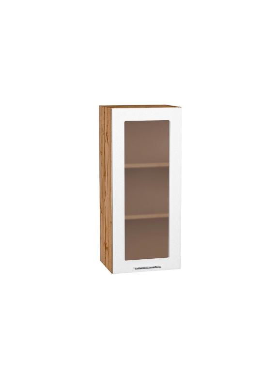 Шкаф верхний с 1-ой остекленной дверцей Валерия-М