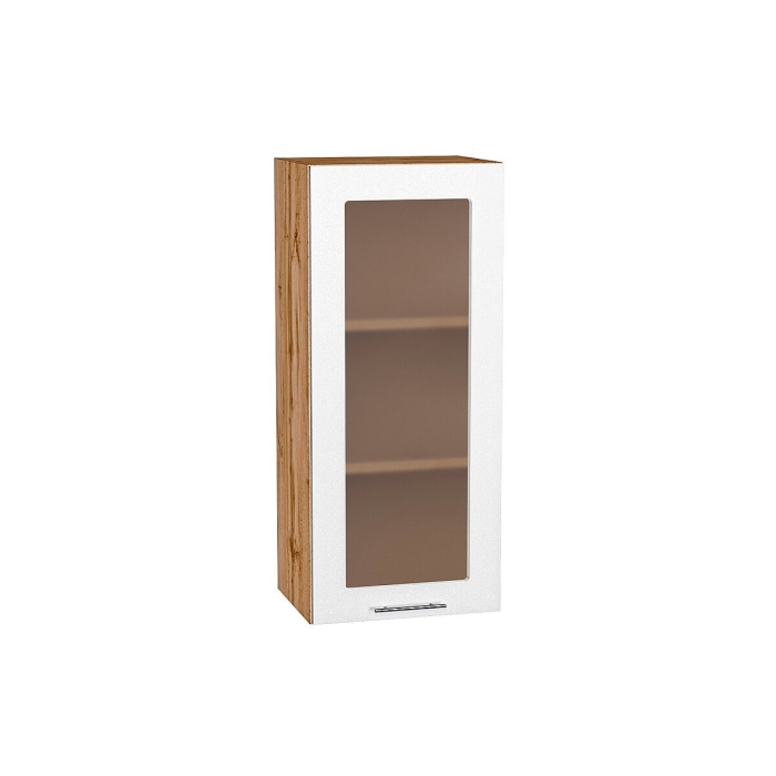 Шкаф верхний с 1-ой остекленной дверцей Валерия-М