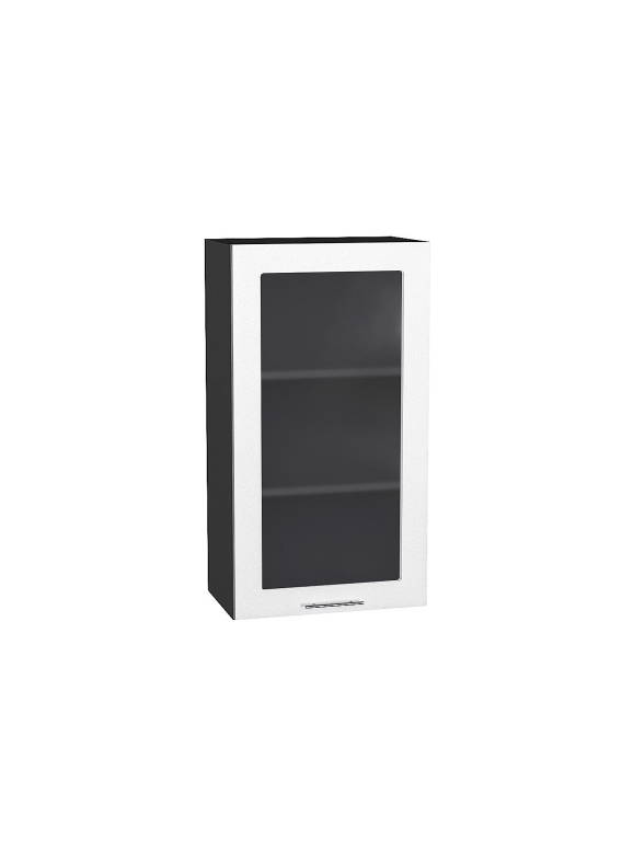 Шкаф верхний с 1-ой остекленной дверцей Валерия-М