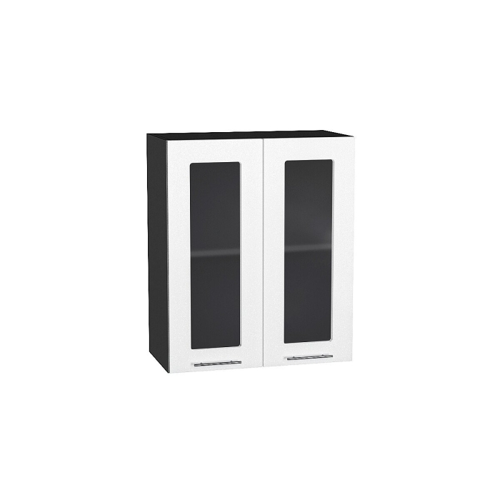 Шкаф верхний с 2-мя остекленными дверцами Валерия-М