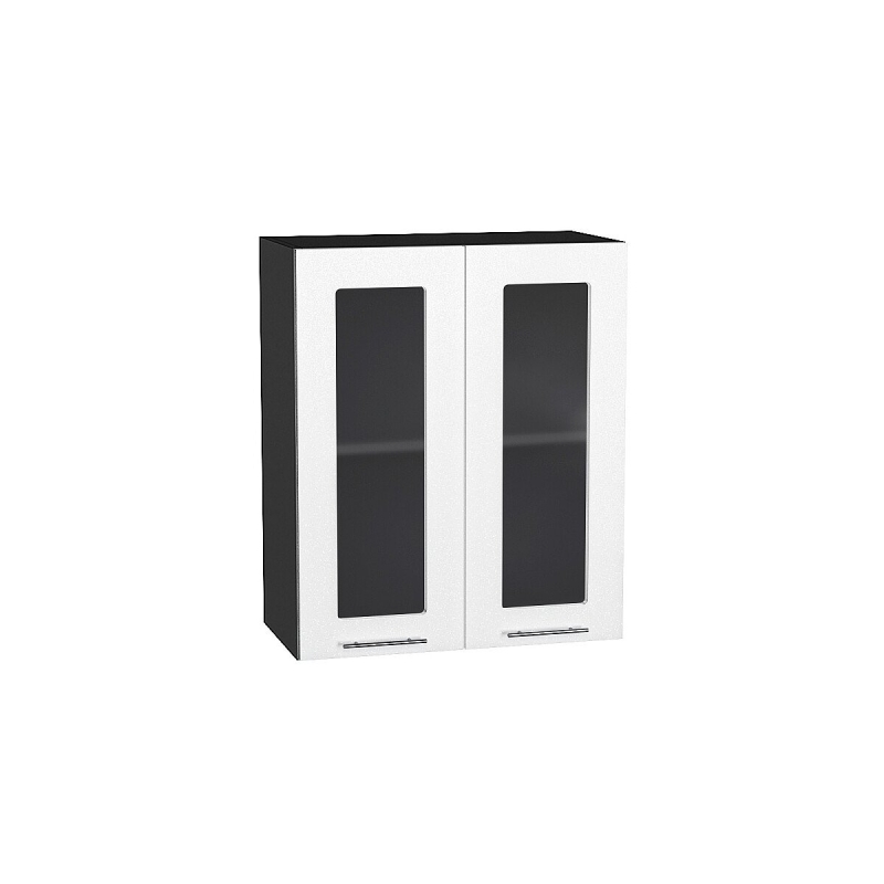 Шкаф верхний с 2-мя остекленными дверцами Валерия-М