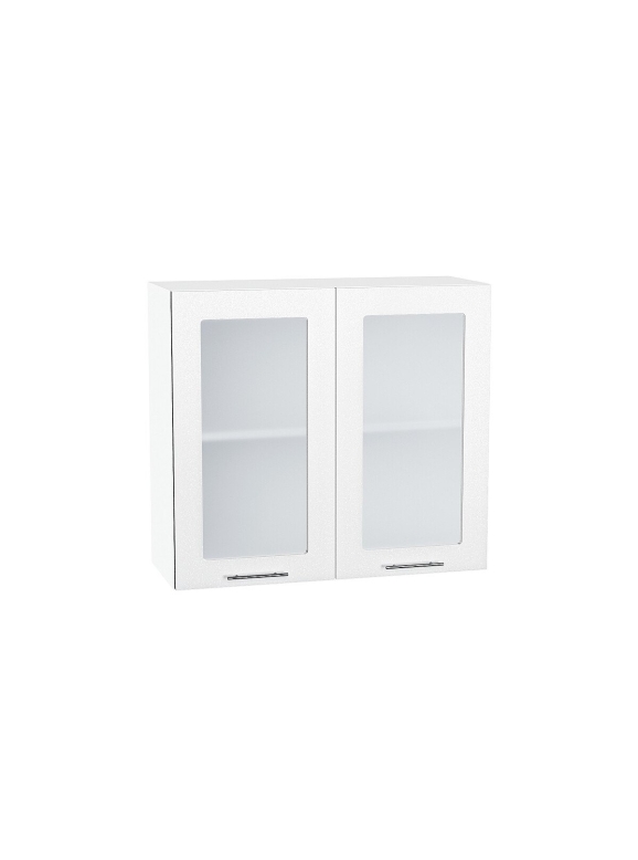 Шкаф верхний с 2-мя остекленными дверцами Валерия-М
