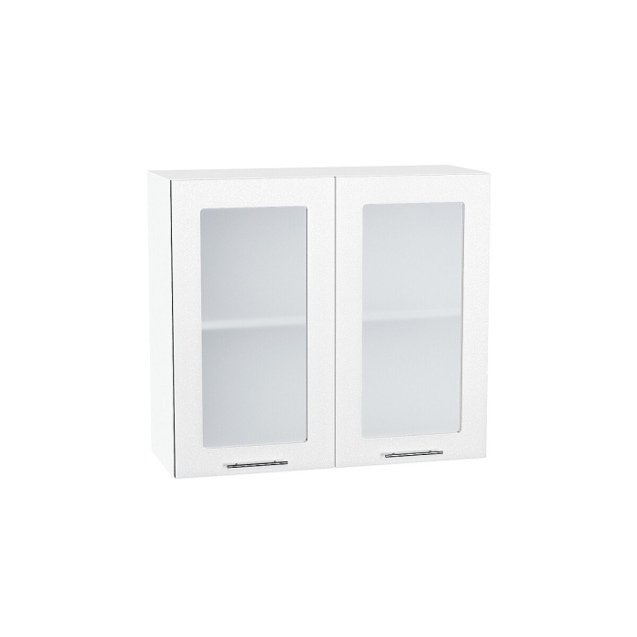 Шкаф верхний с 2-мя остекленными дверцами Валерия-М