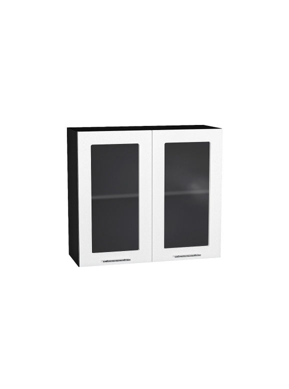 Шкаф верхний с 2-мя остекленными дверцами Валерия-М