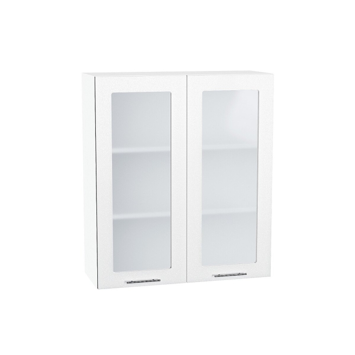 Шкаф верхний с 2-мя остекленными дверцами Валерия-М