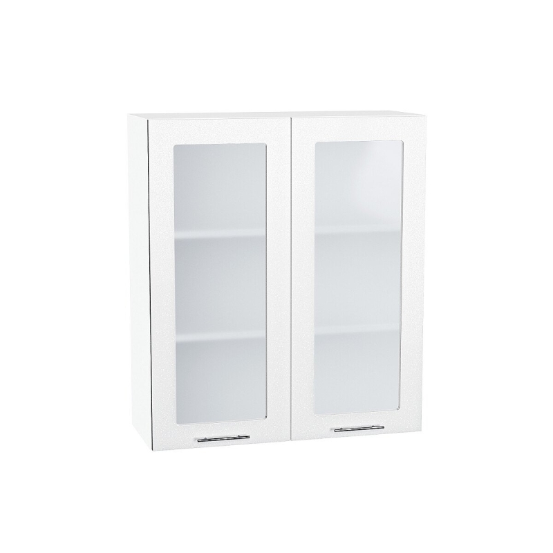 Шкаф верхний с 2-мя остекленными дверцами Валерия-М