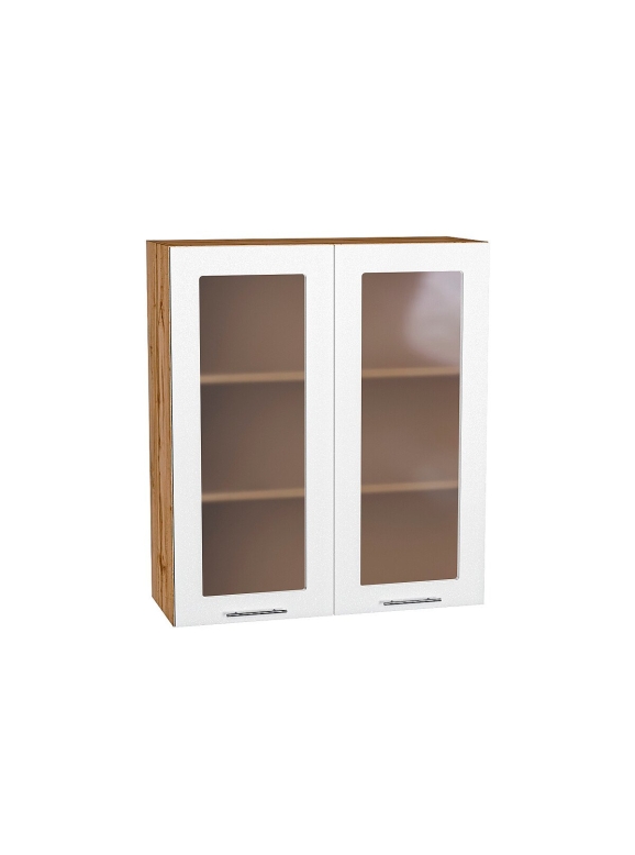 Шкаф верхний с 2-мя остекленными дверцами Валерия-М