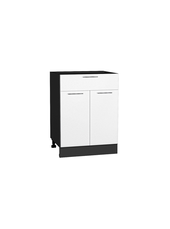 Шкаф нижний с 2-мя дверцами и ящиком Валерия-М