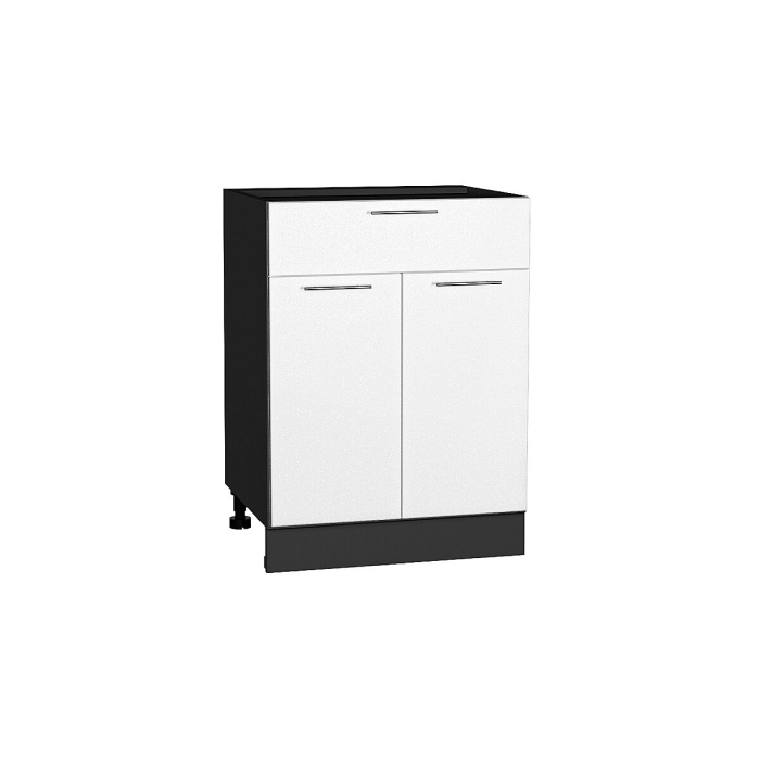 Шкаф нижний с 2-мя дверцами и ящиком Валерия-М