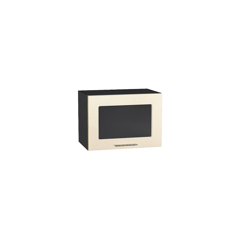 Шкаф верхний горизонтальный остекленный Валерия-М