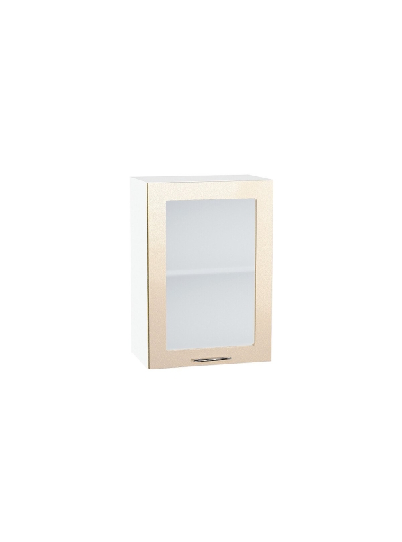 Шкаф верхний с 1-ой остекленной дверцей Валерия-М