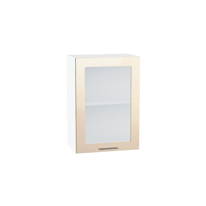 Шкаф верхний с 1-ой остекленной дверцей Валерия-М