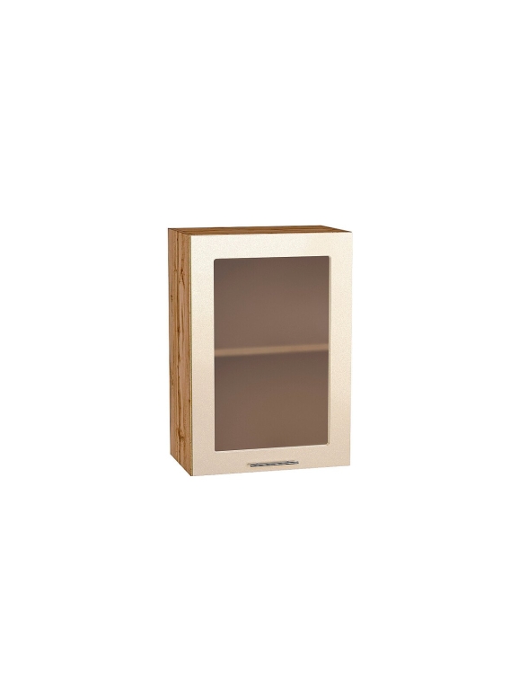 Шкаф верхний с 1-ой остекленной дверцей Валерия-М