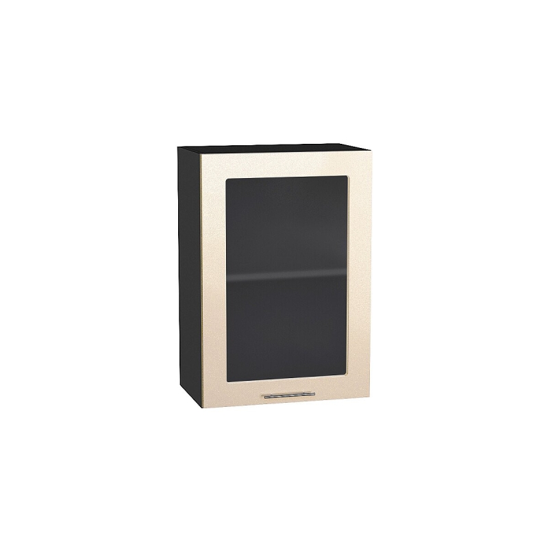 Шкаф верхний с 1-ой остекленной дверцей Валерия-М