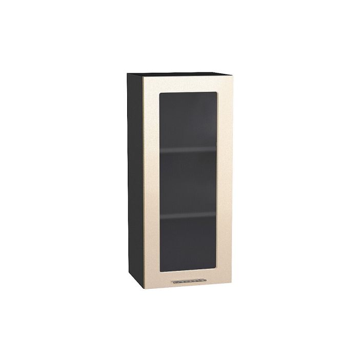 Шкаф верхний с 1-ой остекленной дверцей Валерия-М