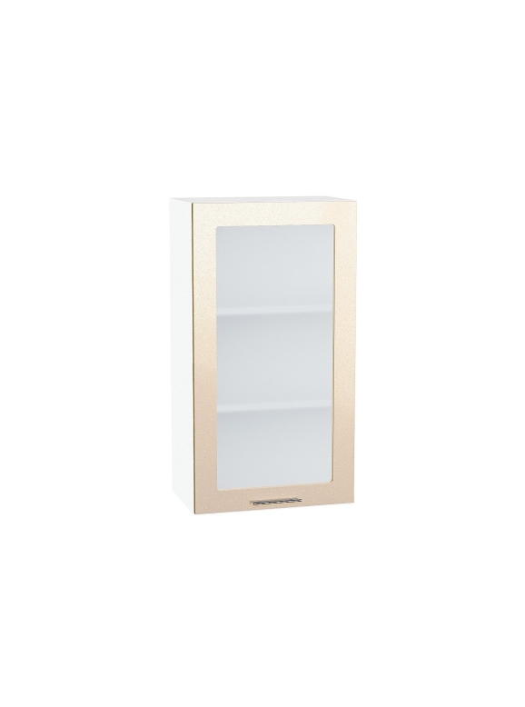 Шкаф верхний с 1-ой остекленной дверцей Валерия-М