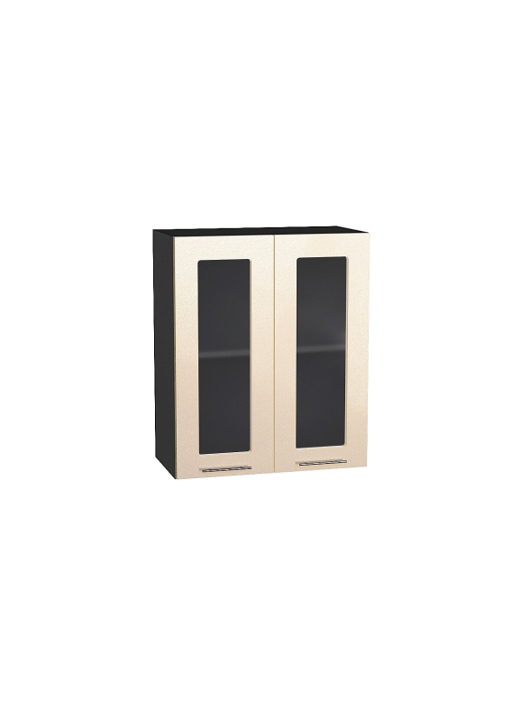 Шкаф верхний с 2-мя остекленными дверцами Валерия-М