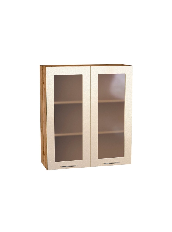Шкаф верхний с 2-мя остекленными дверцами Валерия-М