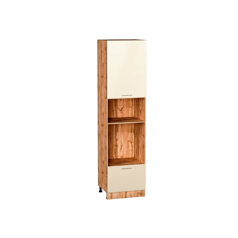 Шкаф пенал с 1-ой дверцей и ящиком под технику Валерия-М