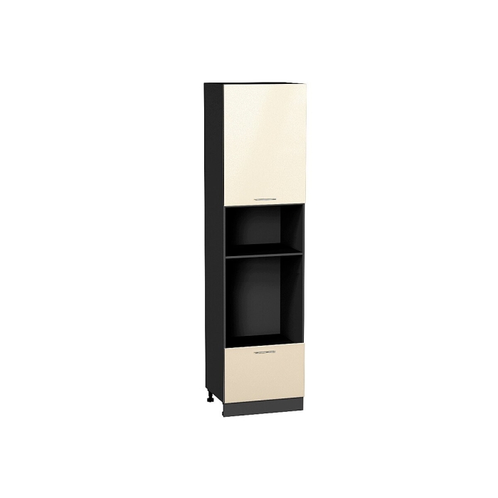 Шкаф пенал с 1-ой дверцей и ящиком под технику Валерия-М