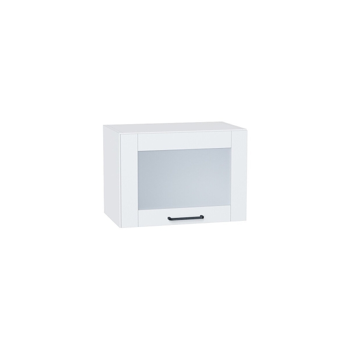 Шкаф верхний горизонтальный остекленный Флэт Плюс