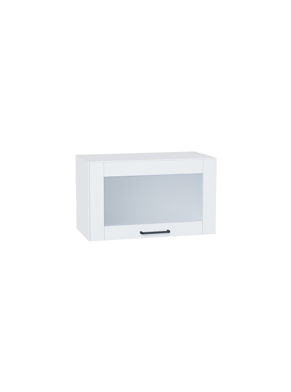 Шкаф верхний горизонтальный остекленный Флэт Плюс