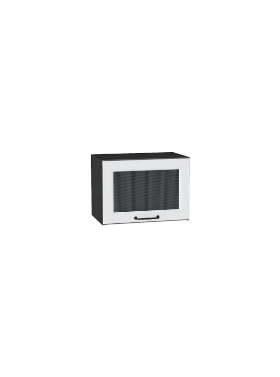 Шкаф верхний горизонтальный остекленный Ницца