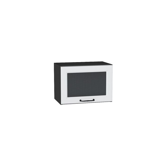 Шкаф верхний горизонтальный остекленный Ницца