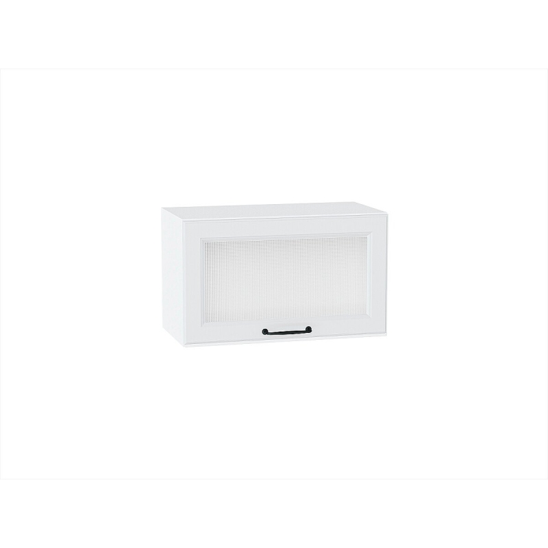 Шкаф верхний горизонтальный остекленный Ницца