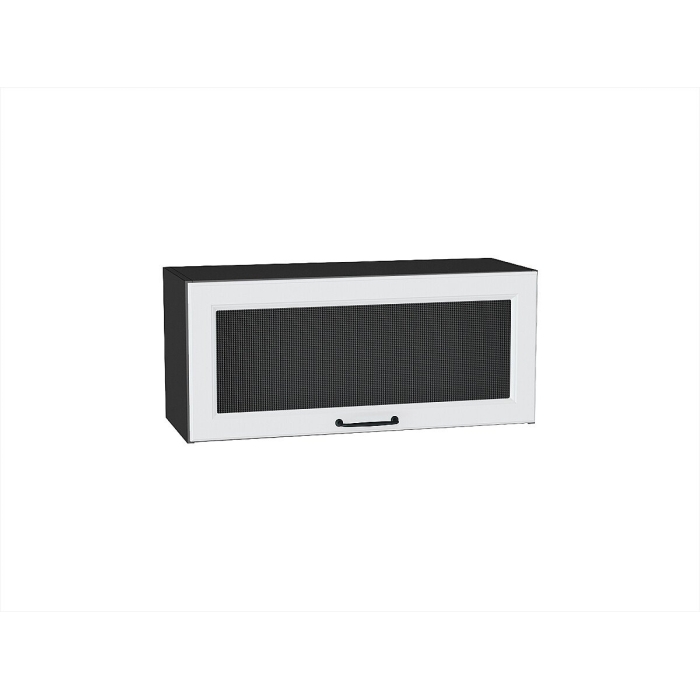 Шкаф верхний горизонтальный остекленный Ницца