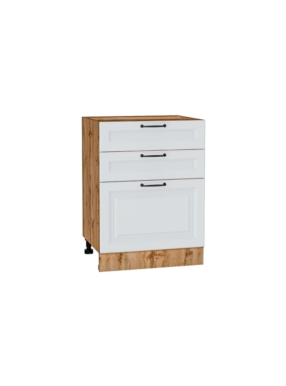 Шкаф нижний с 3-мя ящиками Ницца