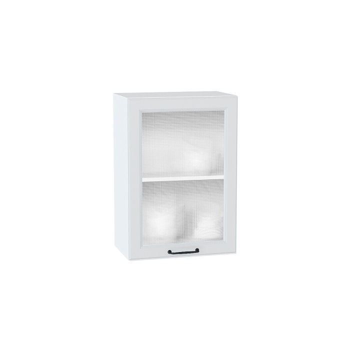 Шкаф верхний с 1-ой остекленной дверцей Ницца