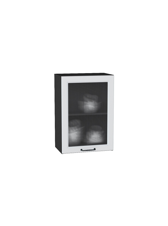 Шкаф верхний с 1-ой остекленной дверцей Ницца