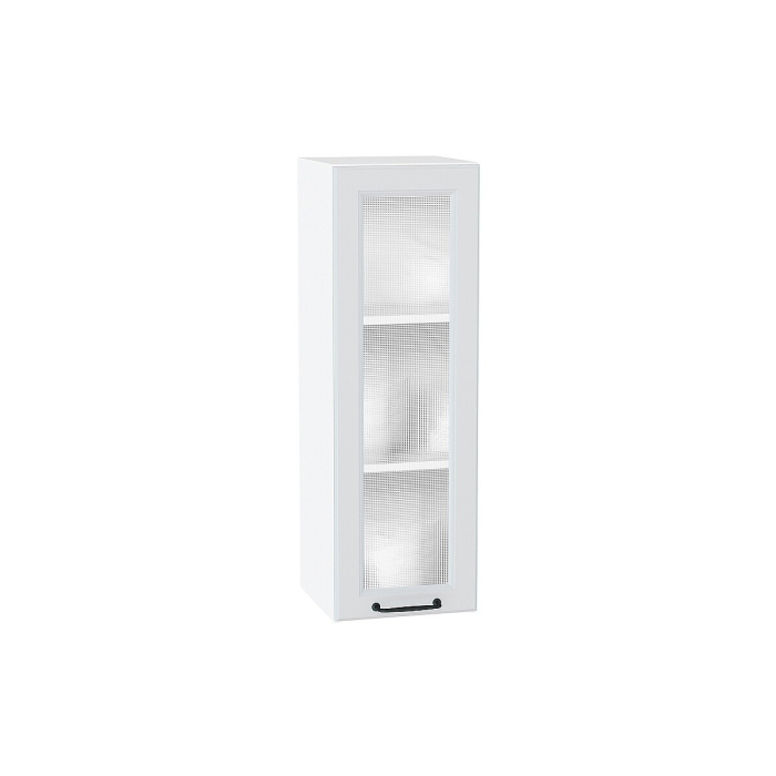 Шкаф верхний с 1-ой остекленной дверцей Ницца