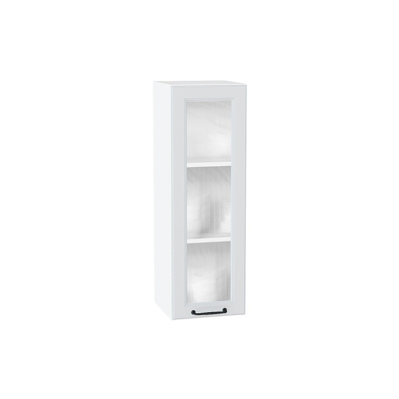 Шкаф верхний с 1-ой остекленной дверцей Ницца